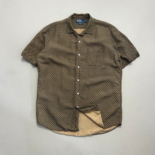 Medium 1990s Polo Ralph Lauren Bonnard Linen Shirt