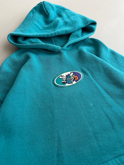 Large 90s Charlotte Hornets Nutmeg Sweatshirt