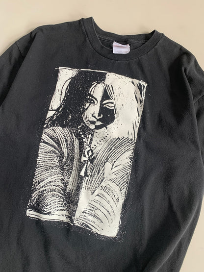 Large 1995 Sandman & Death DC Comics T-shirt