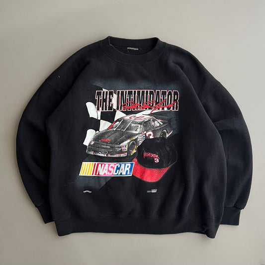 XL 90s Dale Earnhardt Intimidator Embroidered Sweatshirt
