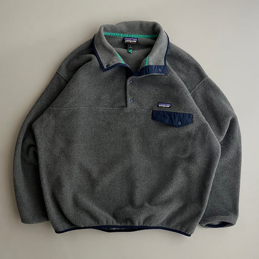 Large 2000s Grey Patagonia Synchilla