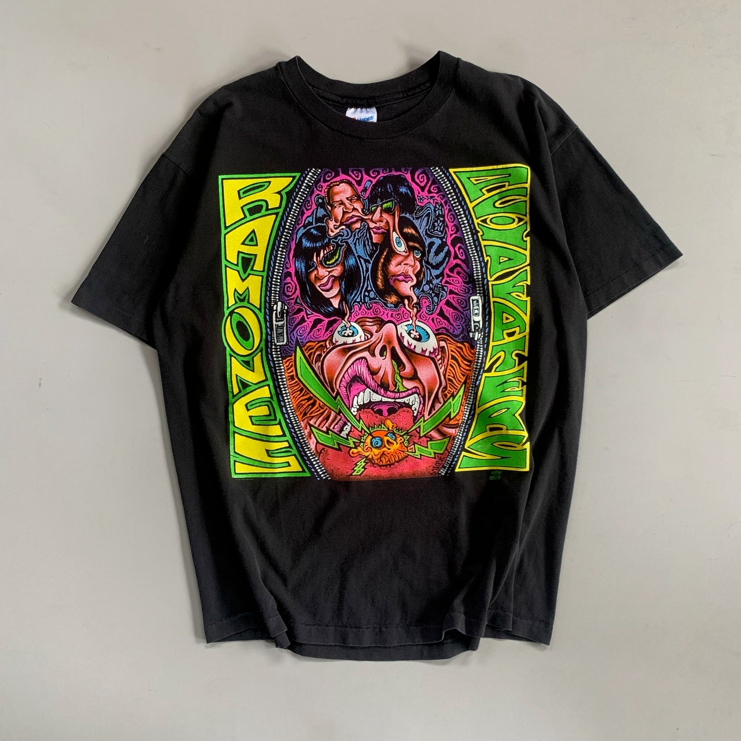 XL 1990s Ramones Acid Eaters Psychedelic Tour T-shirt