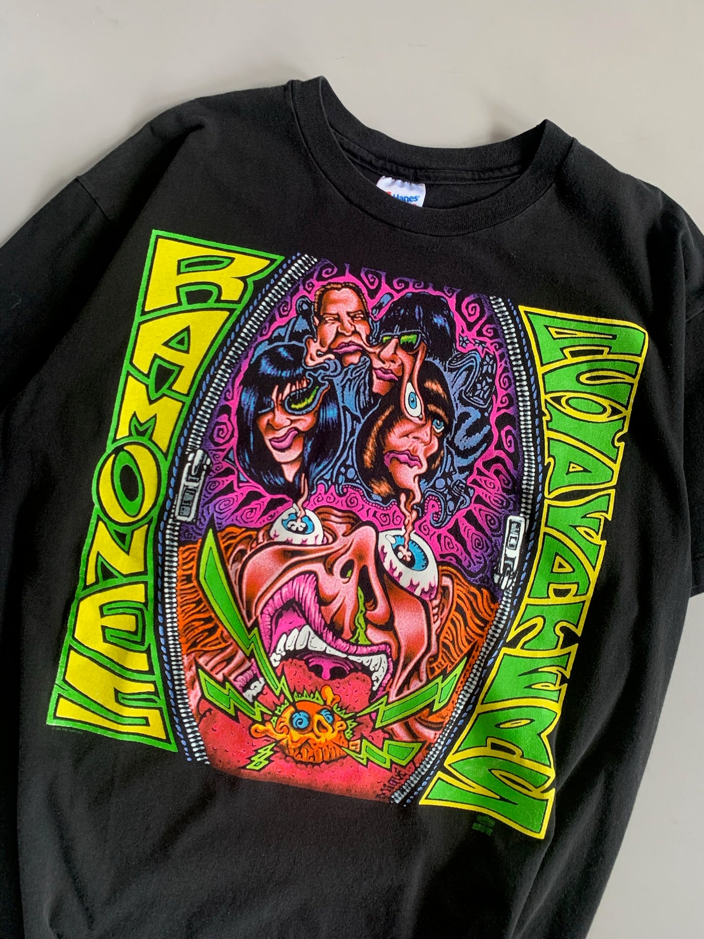 XL 1990s Ramones Acid Eaters Psychedelic Tour T-shirt