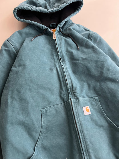 Medium 2000s Teal Carhartt Jacket