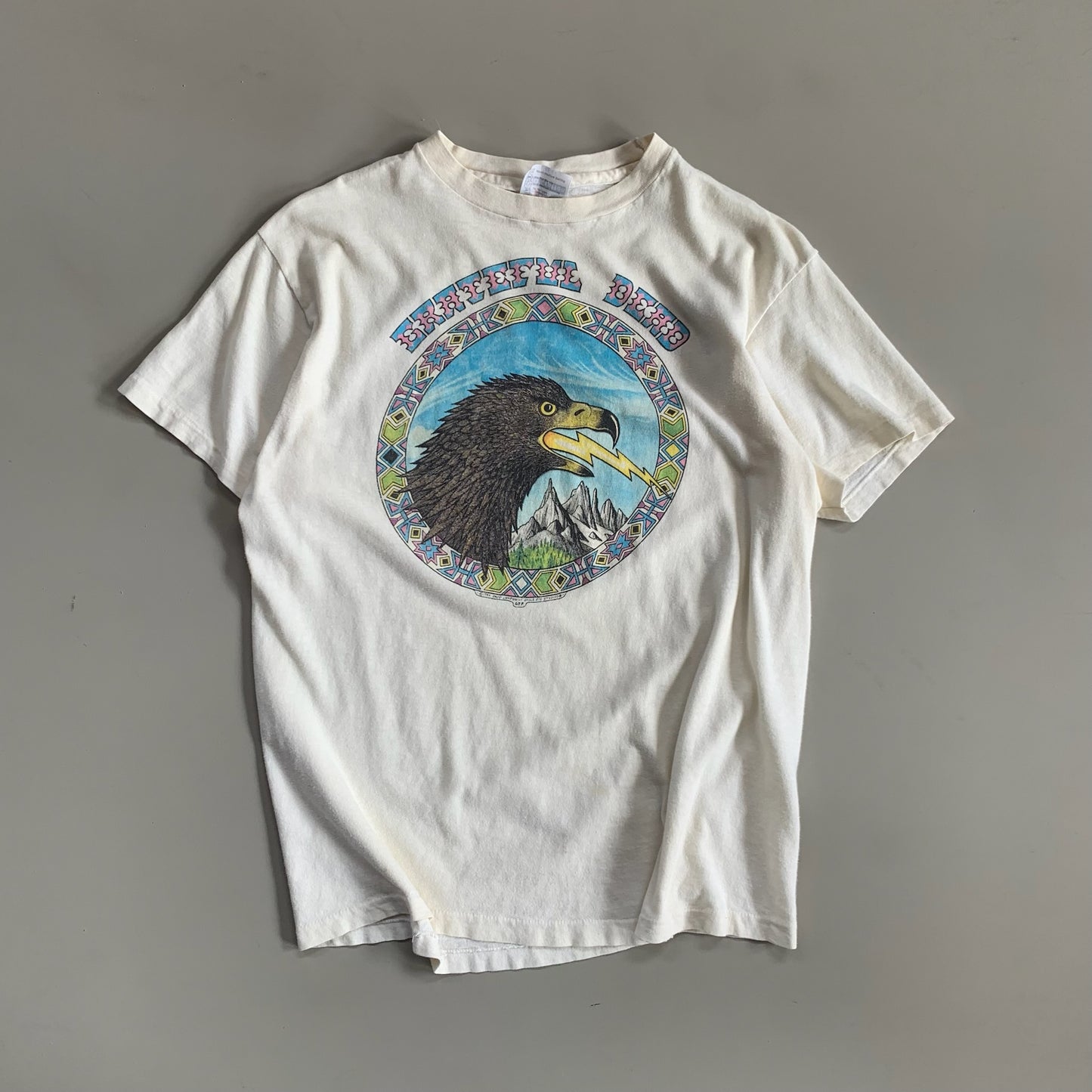 Large 1984 Grateful Dead Fall Tour T-shirt