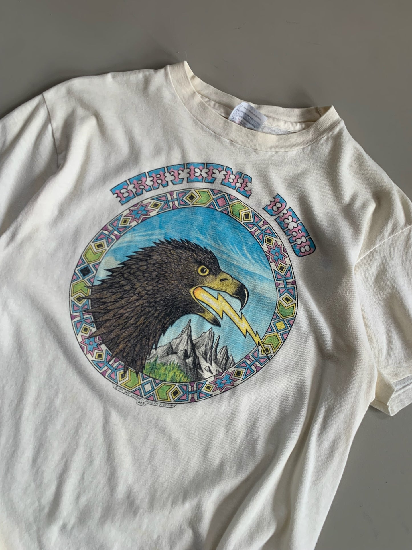 Large 1984 Grateful Dead Fall Tour T-shirt