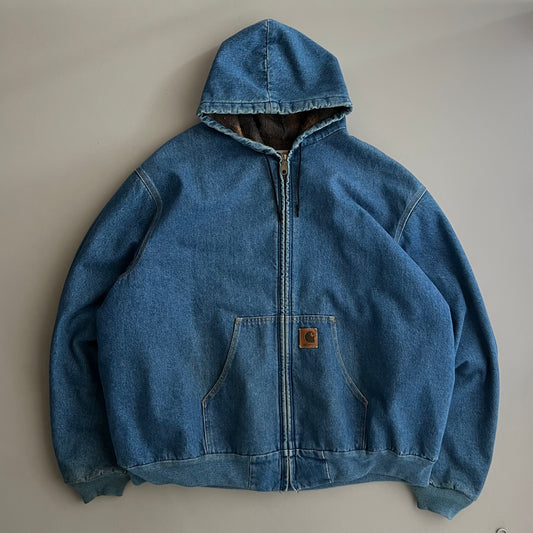 Large Black Carhartt Detroit Jacket