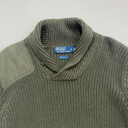Medium Polo Ralph Lauren Army Green Cowl Sweater