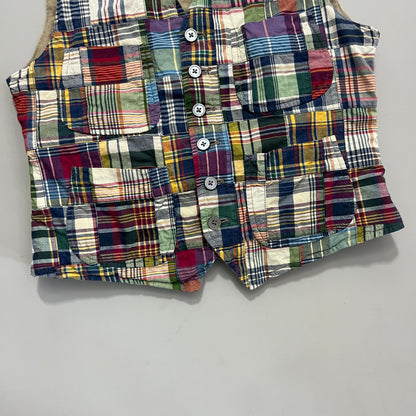 Medium 1990s Polo Ralph Lauren Patchwork Vest