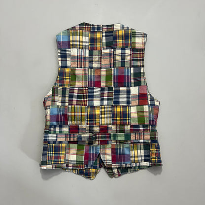 Medium 1990s Polo Ralph Lauren Patchwork Vest