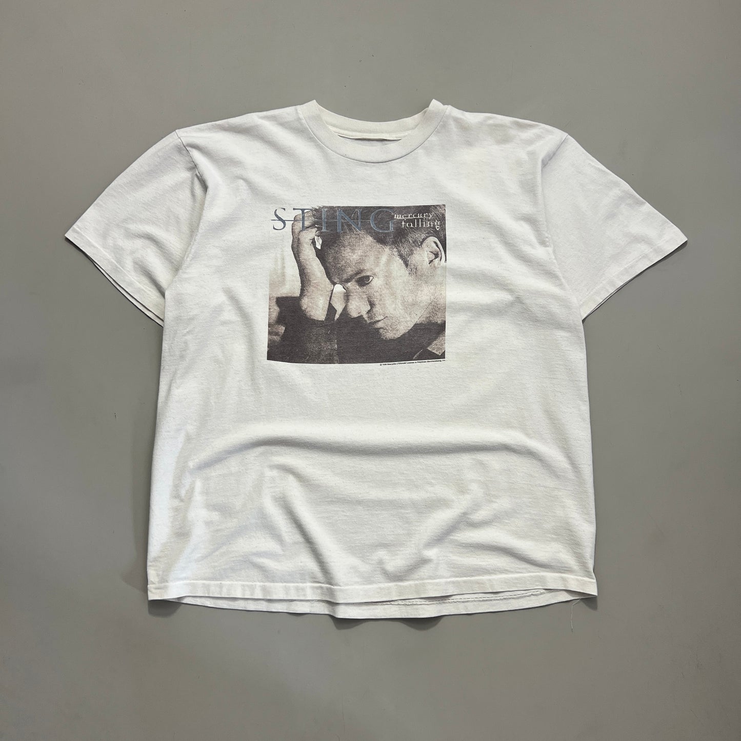 Large 1996 Sting Mercury Falling Tour T-shirt