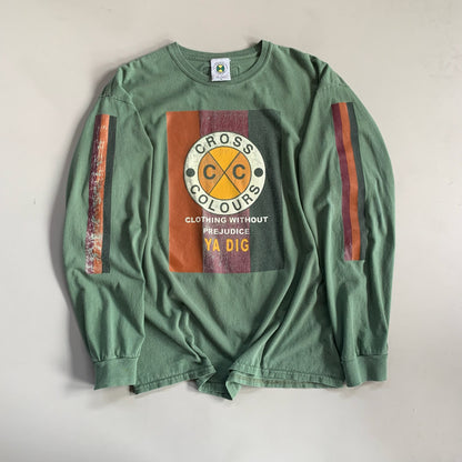 XL 1990s Cross Colours Ya Dig Long Sleeve Shirt