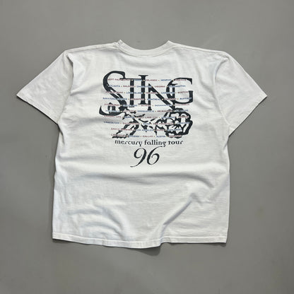 Large 1996 Sting Mercury Falling Tour T-shirt