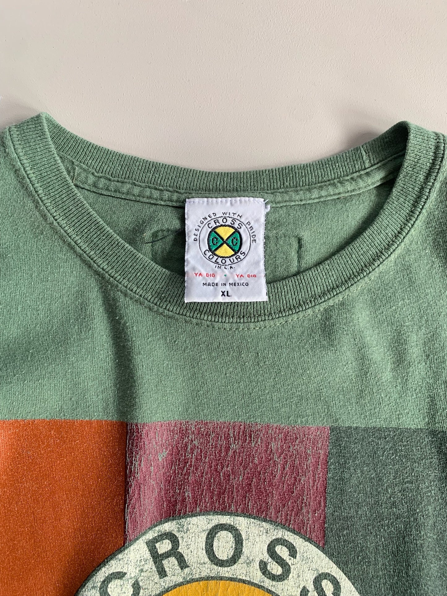 XL 1990s Cross Colours Ya Dig Long Sleeve Shirt