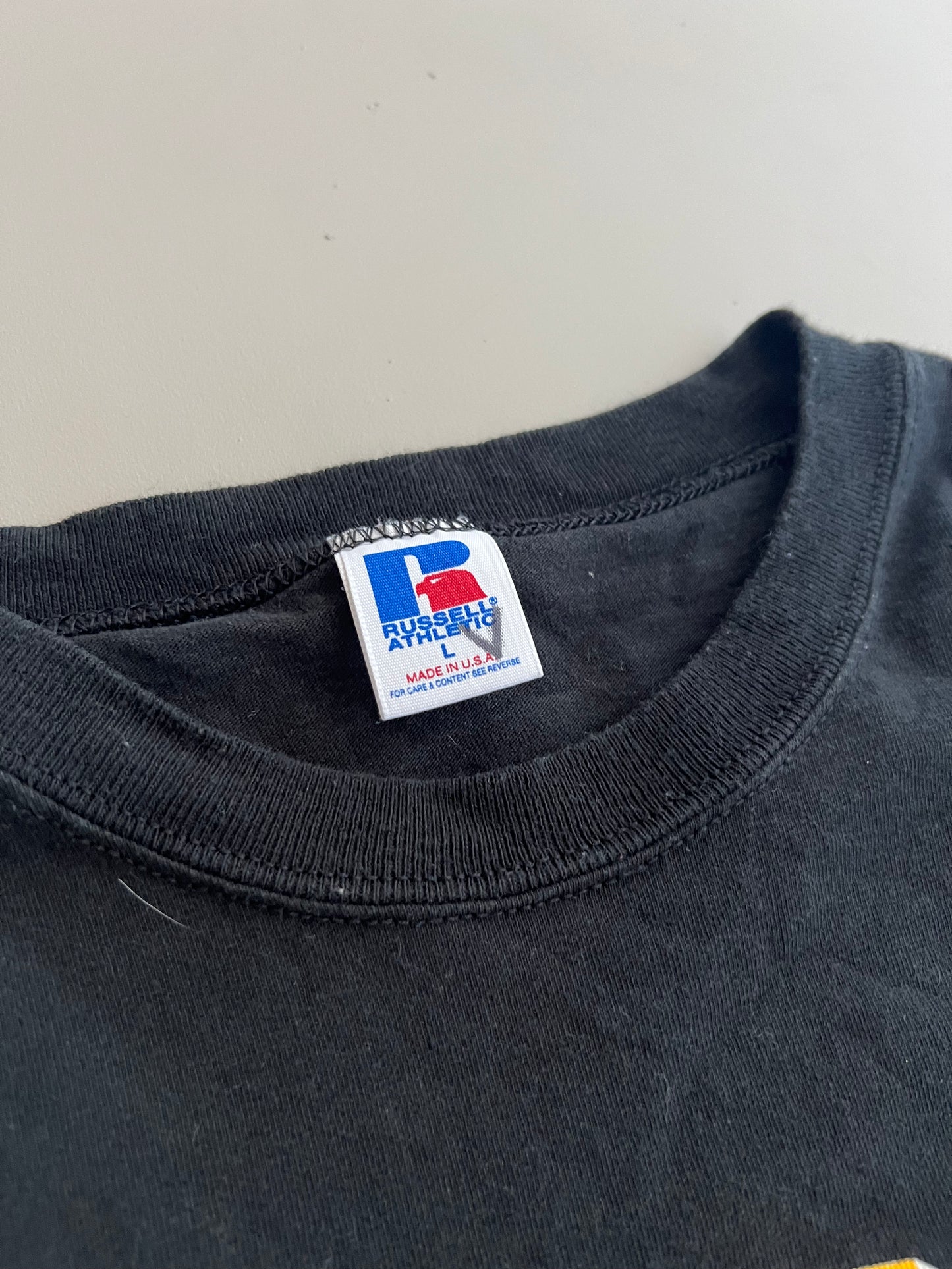 Large 80s Army Football Russell Athletic T-shirt