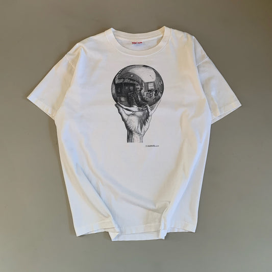 XL 1991 MC Escher Art T-shirt