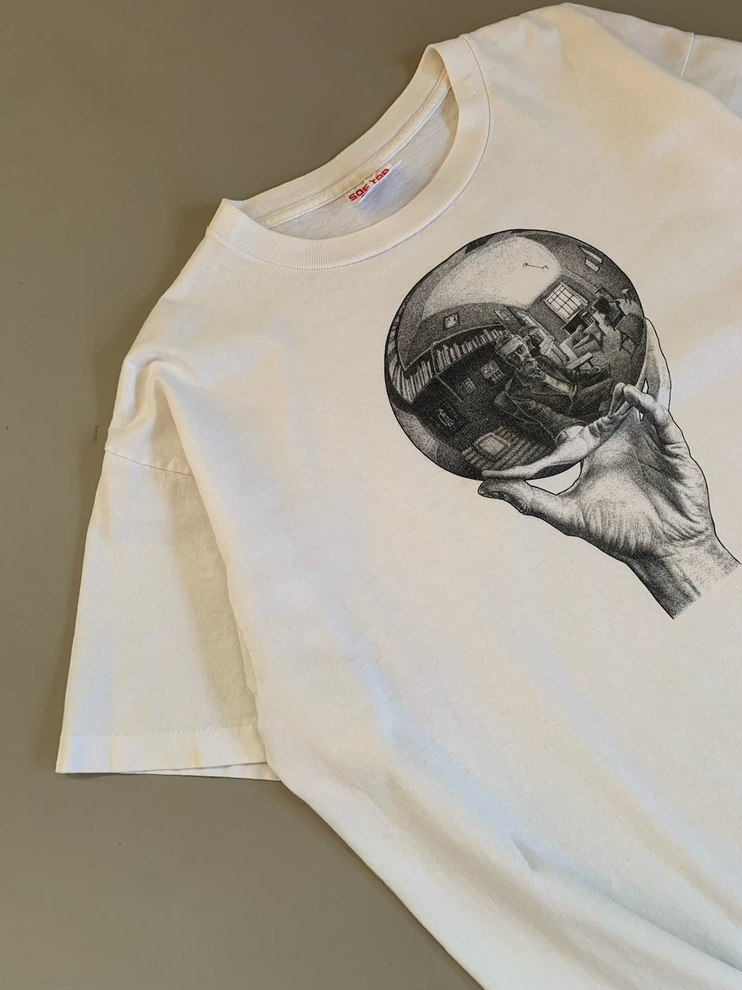 XL 1991 MC Escher Art T-shirt