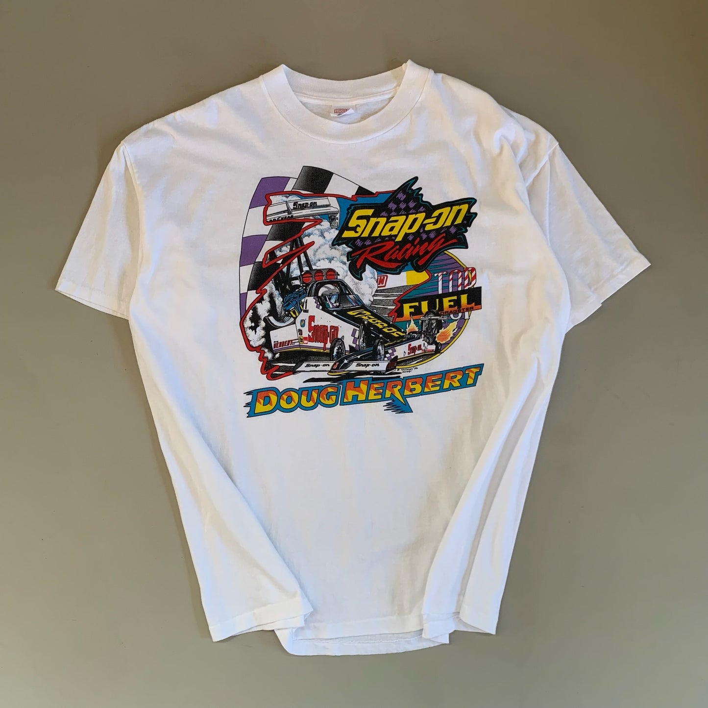 XXL 1996 Doug Herbert Snap On Racing T-shirt