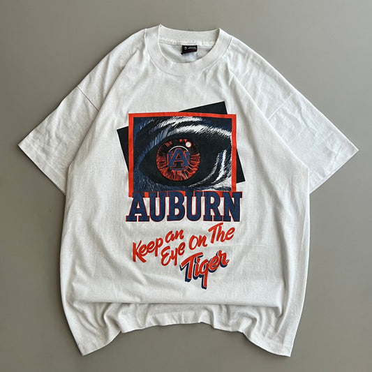 XL 90s Auburn Eye On The Tiger T-shirt