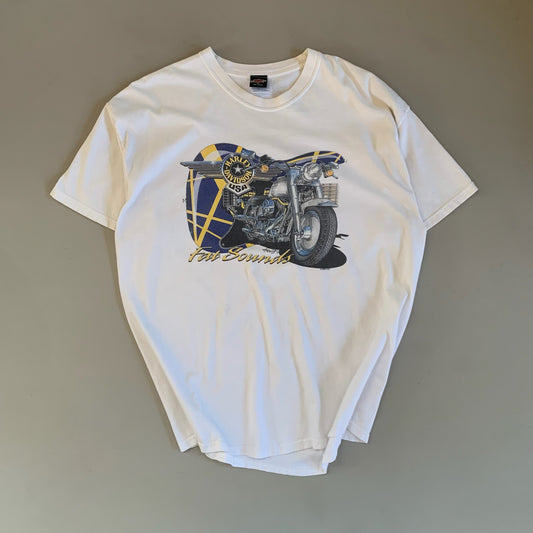 XL 2000 Harley Davidson Fat Sounds T-shirt