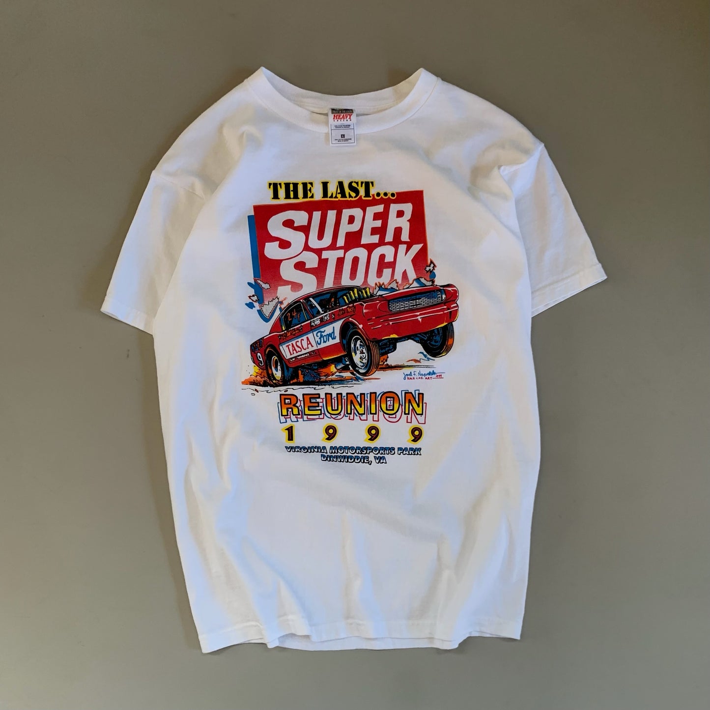 Large 1999 Super Stock Reunion T-shirt