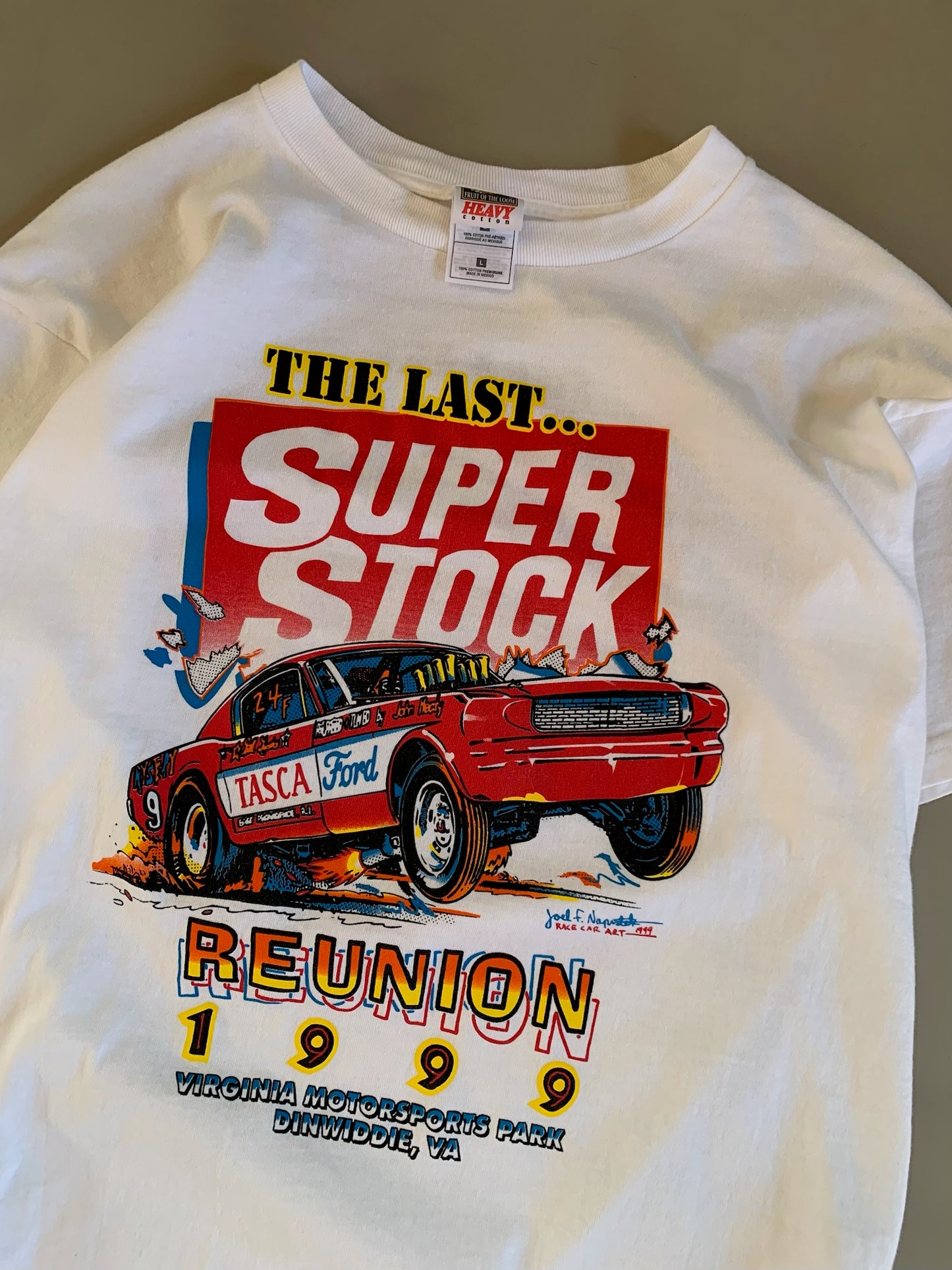 Large 1999 Super Stock Reunion T-shirt