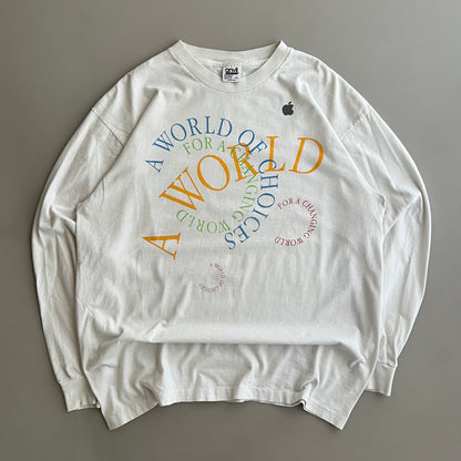 XL 90s Apple A World Of Choices T-shirt