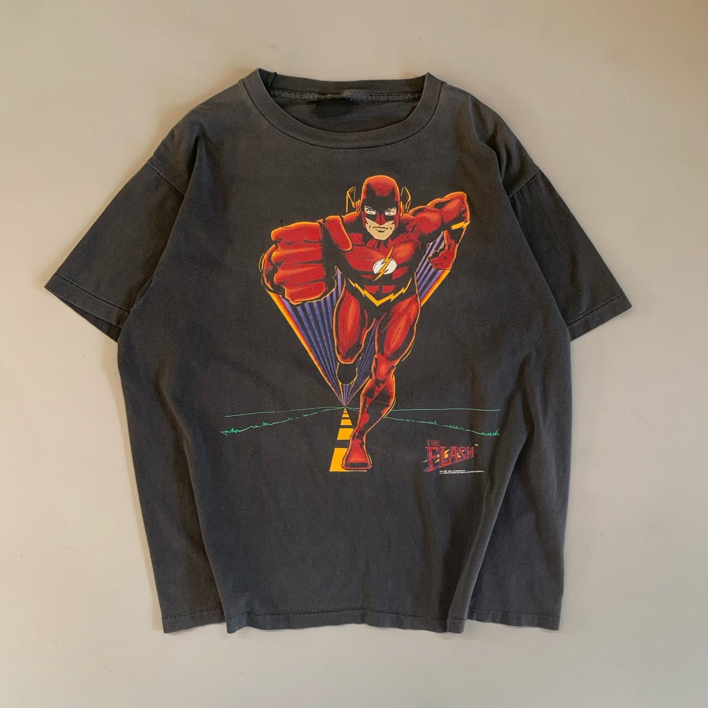 XL 1990 The Flash DC Comics T-shirt