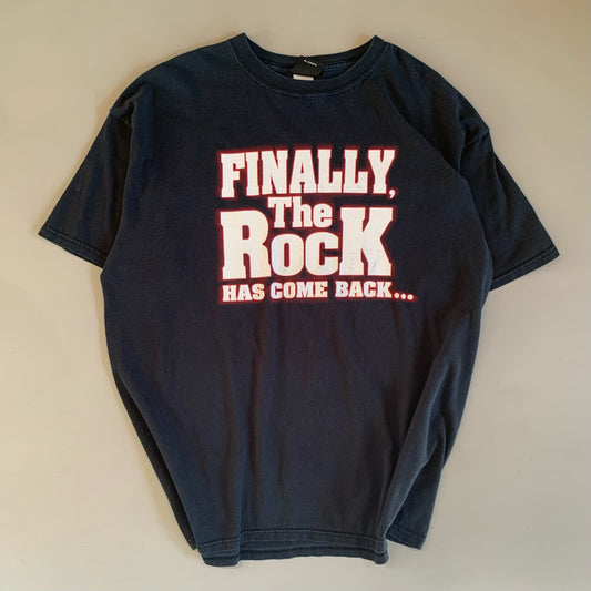XXL 2000s WWE The Rock Has Come Back T-shirt