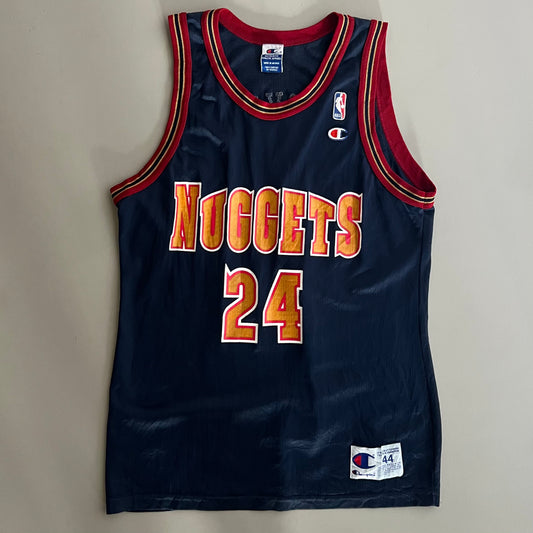 Large 90s Denver Nuggets Antonio McDyess Jersey