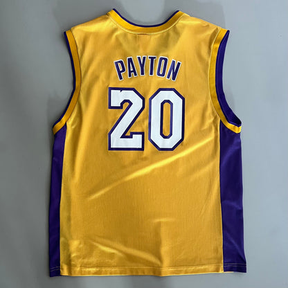 Large 2000s LA Lakers Gary Payton Jersey