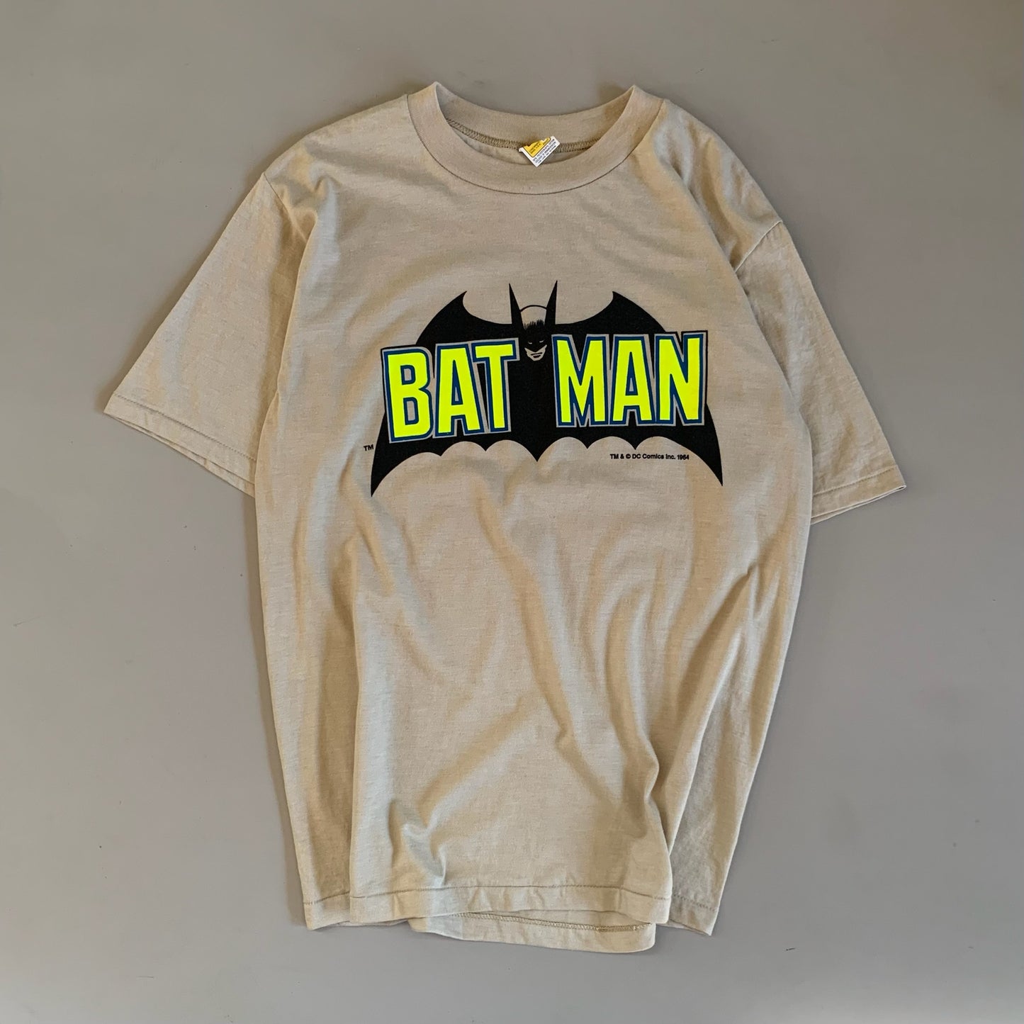 Large 1964 Bat Man DC Comics T-shirt