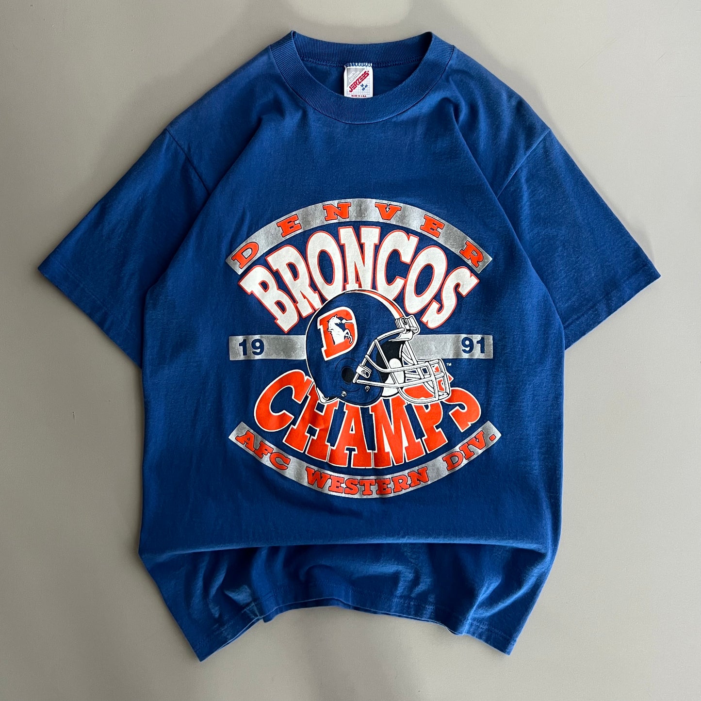 Medium 1991 Denver Broncos AFC Champs T-shirt