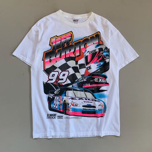 Large 2000 Jeff Burton Exide T-shirt