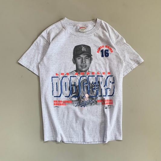 Large 1995 Los Angeles Dodgers Hideo Nomo T-shirt