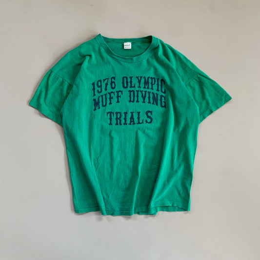 XL 1976 Olympic Muff Diving Trials T-shirt