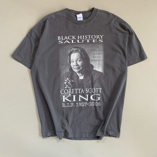 XXL 2000s Coretta Scott King Memorial T-shirt