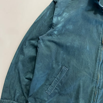 Large 1990s Polo Ralph Lauren Over Dyed Harrington Jacket