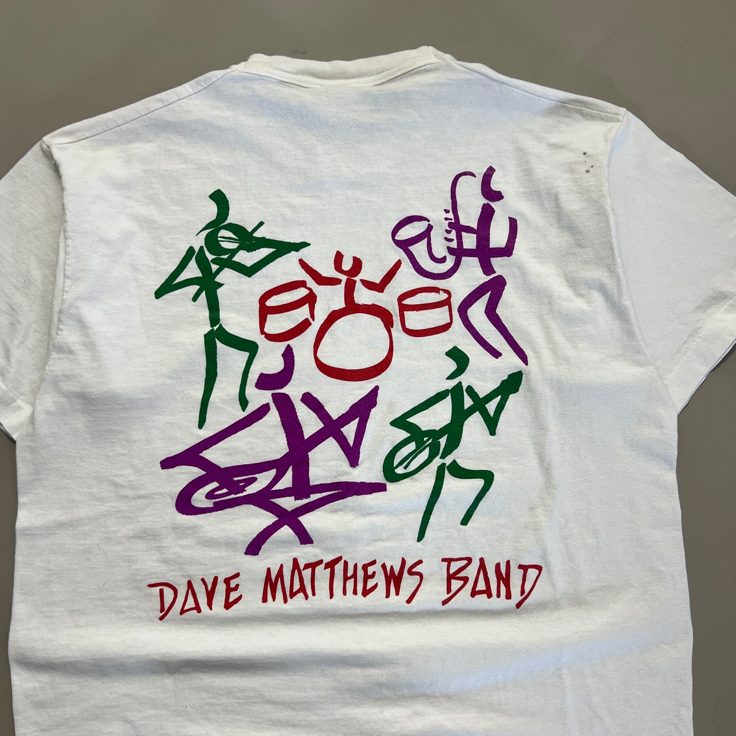 Large 1990s Dave Matthews Band Tour T-shirt