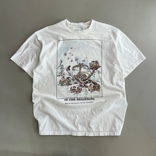 XL 2000s Beech Mountain Gary Patterson Art T-shirt