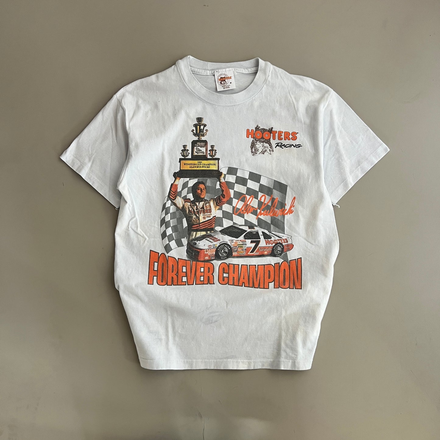 Medium 1992 Alan Kulwicki Forever Champion T-shirt