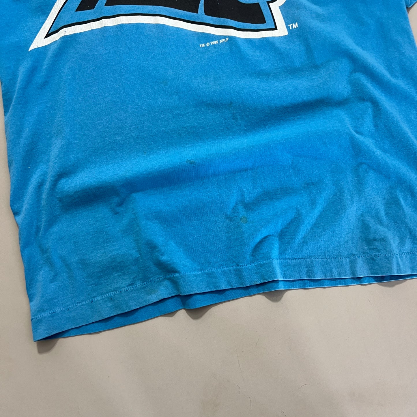 XL 1995 Carolina Panthers Competitors T-shirt