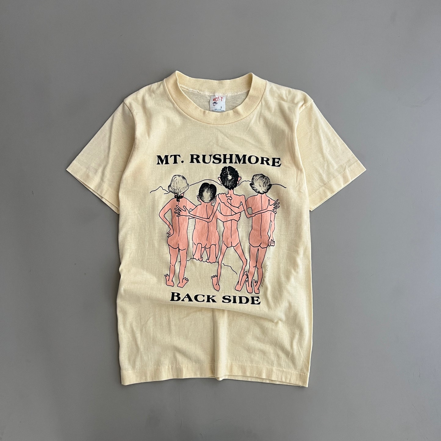 Small 1980 Mt. Rushmore Back Side T-shirt
