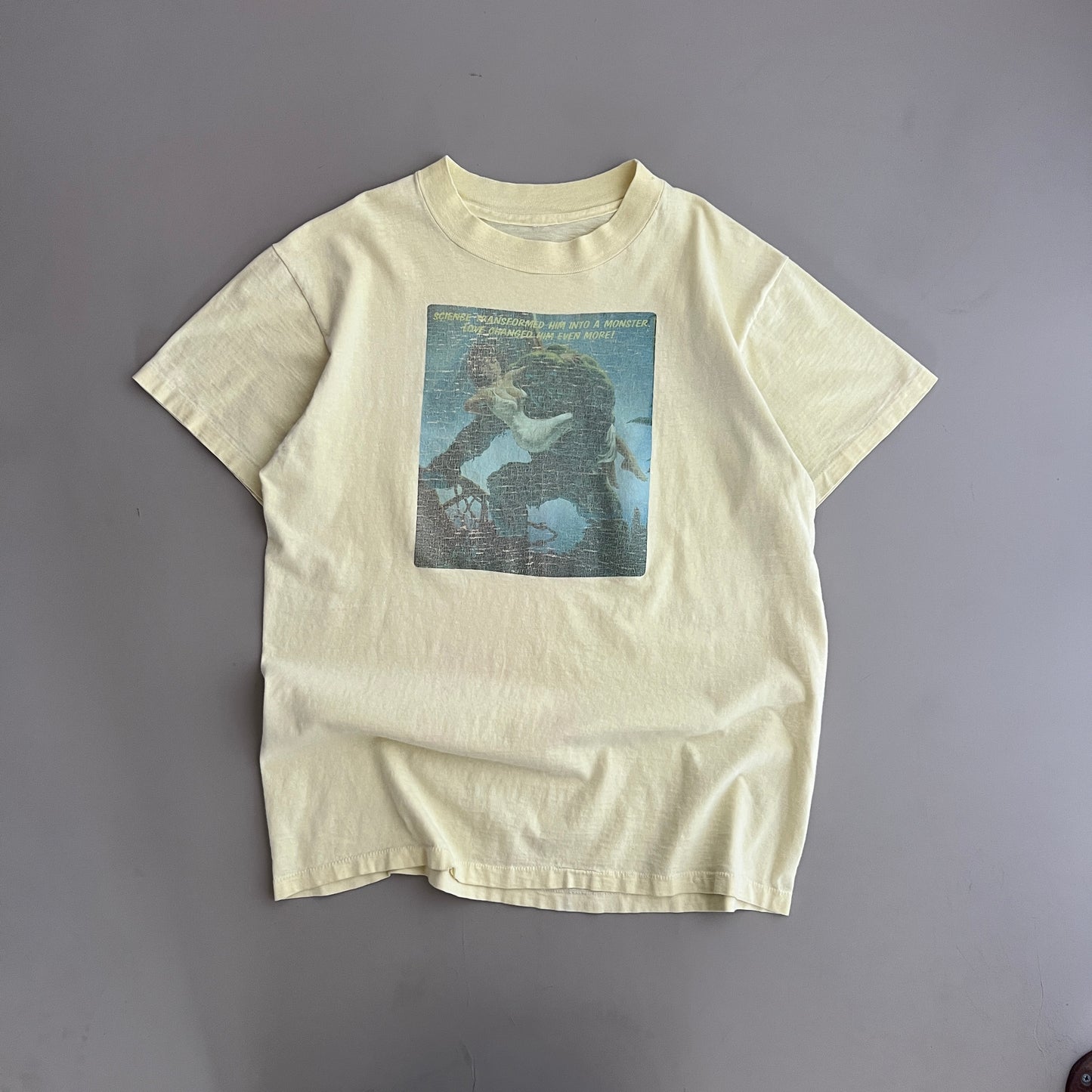 Large 1981 Swamp Thing DC Comics T-shirt
