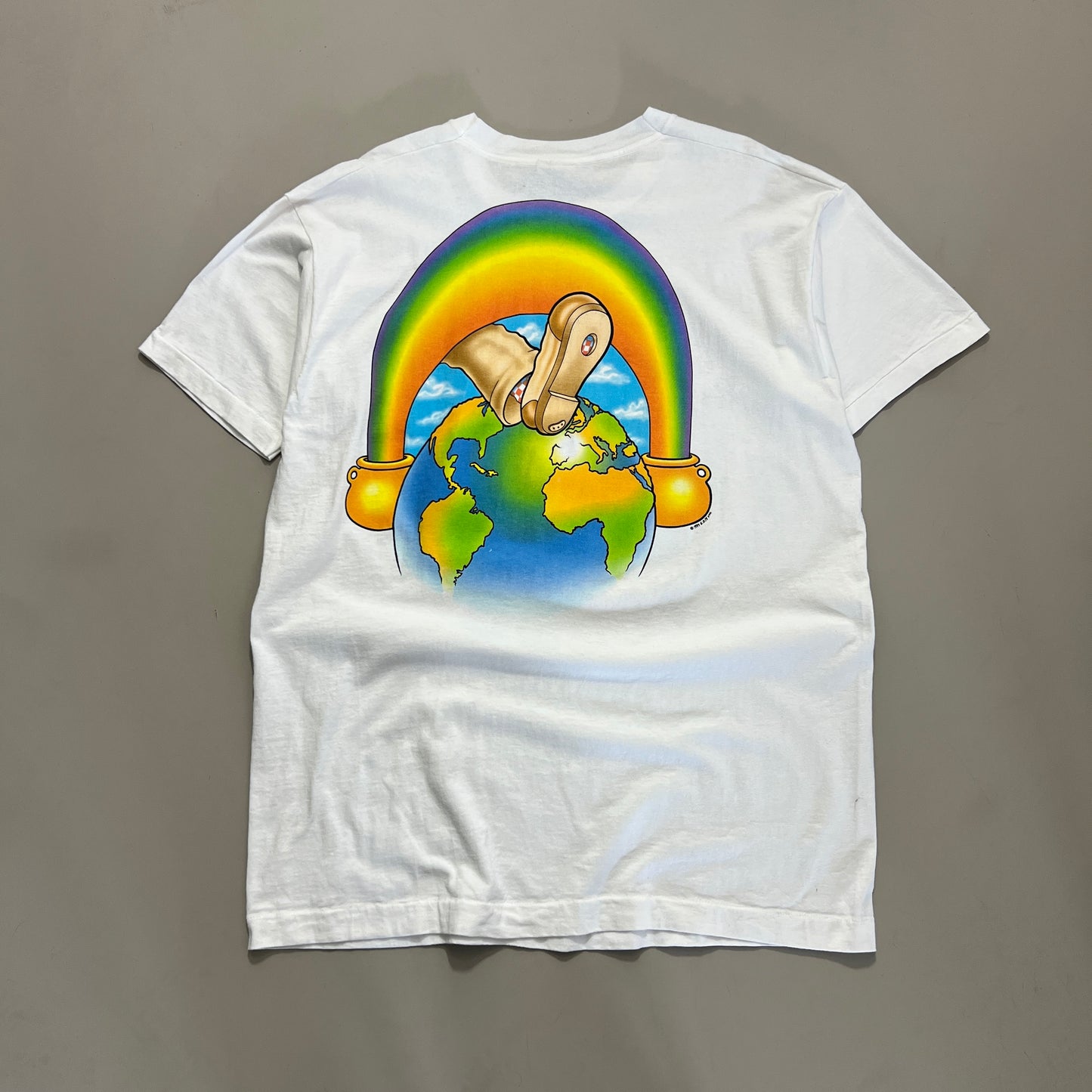 XL 1994 Grateful Dead "Europe 72" Liquid Blue T-shirt
