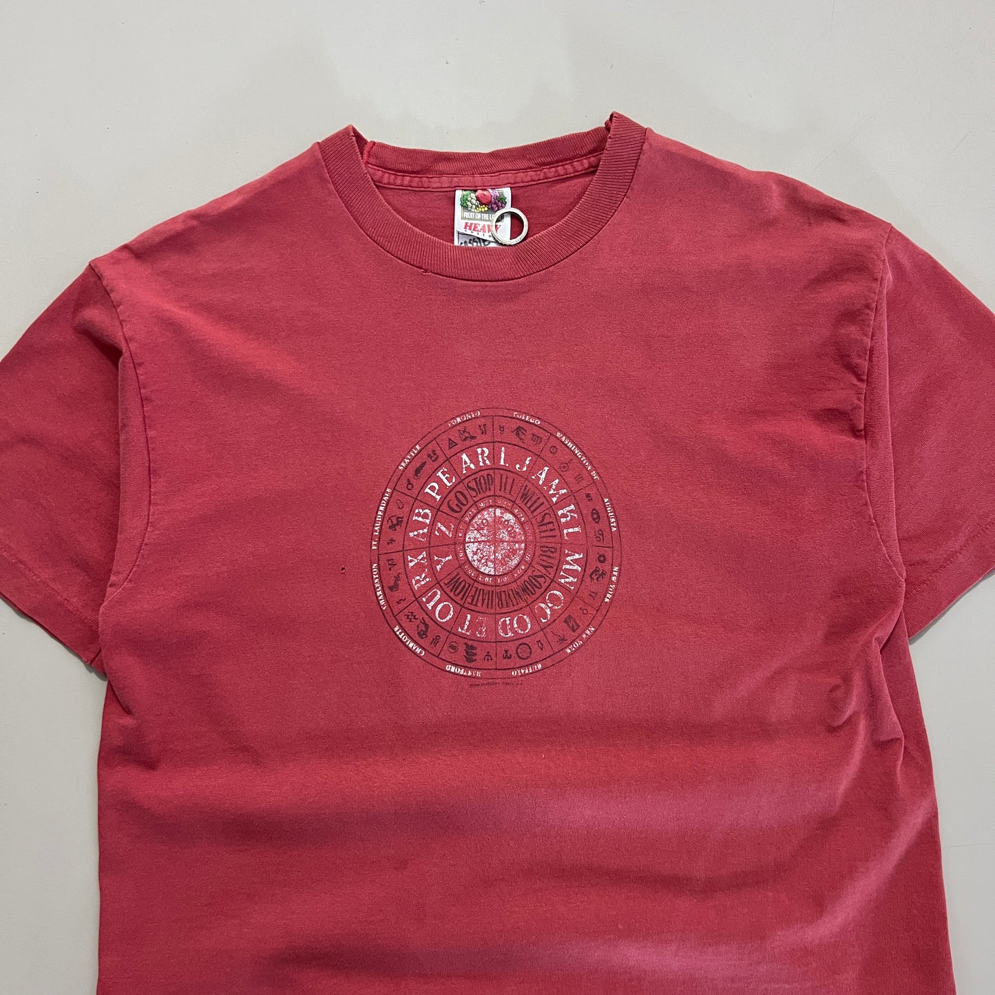 Large 1996 Pearl Jam No Code Tour T-shirt