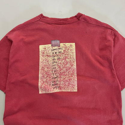 Large 1996 Pearl Jam No Code Tour T-shirt