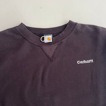 XXL 90s Black Carhartt Sweatshirt