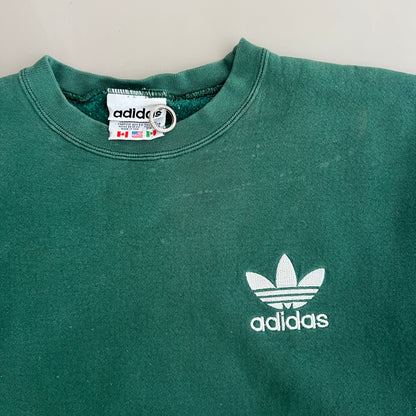 XXL 90s Moss Green Adidas Sweatshirt