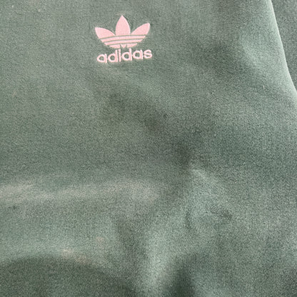 XXL 90s Moss Green Adidas Sweatshirt